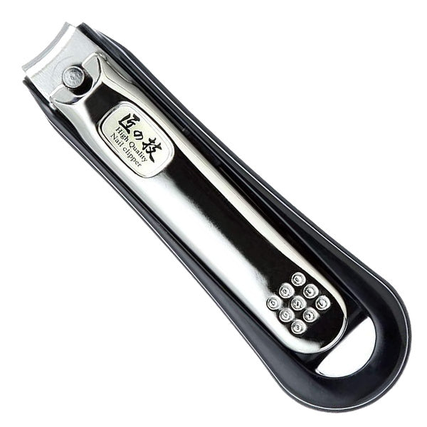 キャッチャー付きステンレス製高級つめきり グリーンベル G-1014