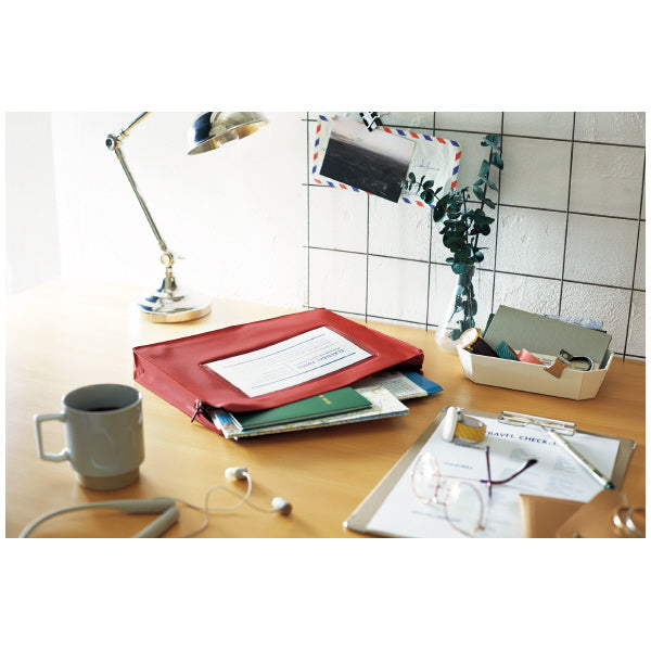 《クラシカルポーチ》 A4ケース 全4色 コクヨ 10-F-VBF230*
