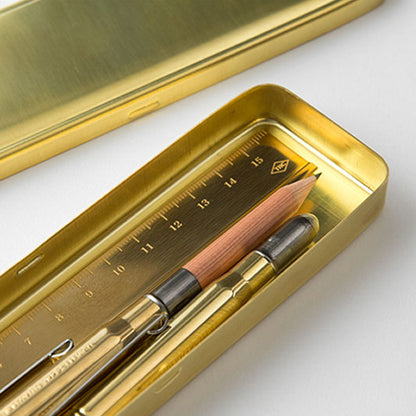 TRAVELER’S COMPANY／BRASS PRODUCTS TRCブラス ペンケース 無垢 デザインフィル 41779