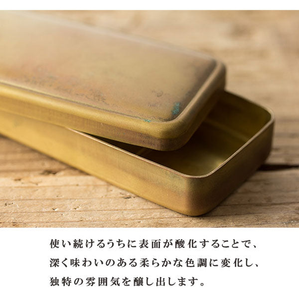 TRAVELER’S COMPANY／BRASS PRODUCTS TRCブラス ペンケース 無垢 デザインフィル 41779