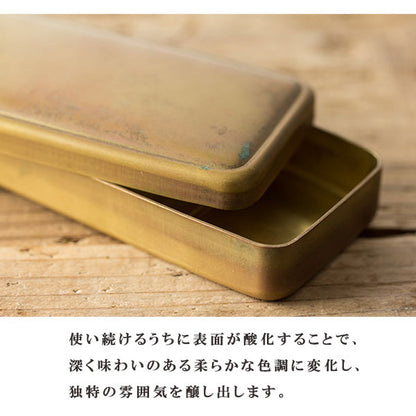 TRAVELER’S COMPANY／BRASS PRODUCTS TRCブラス ペンケース 無垢 デザインフィル 41779