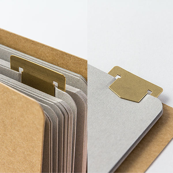 TRAVELER’S COMPANY／BRASS PRODUCTS TRCブラス テンプレートブックマークアルファベット デザインフィル 42169 [M便 1/20]