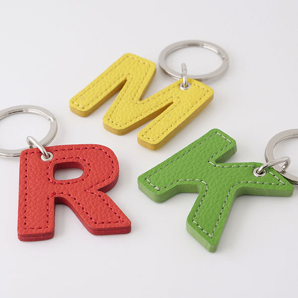 (2/17園田)アルファベット キーホルダー［全10種］ゴールド スリップオン JAK-1401-GLD [M便 1/30]
