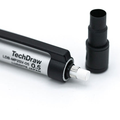 TechDraw2 製図用シャープペンシル [全2色 0.3/0.5mm] ラダイトLDB-MP2SV/BK-03/05[M便 1/10]