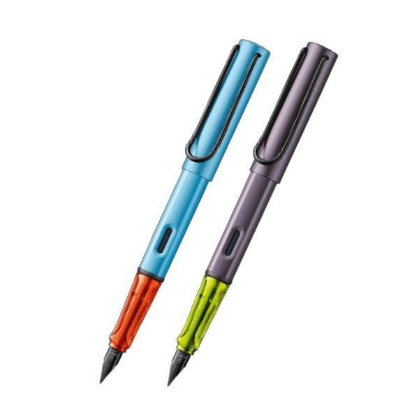 (3/10園田)【限定】≪LAMY≫ AL-star denim＆aubergine 万年筆 デニム＆オーバジーン LAMY(ラミー) 346 L0A5/L0A6 【送料無料*】
