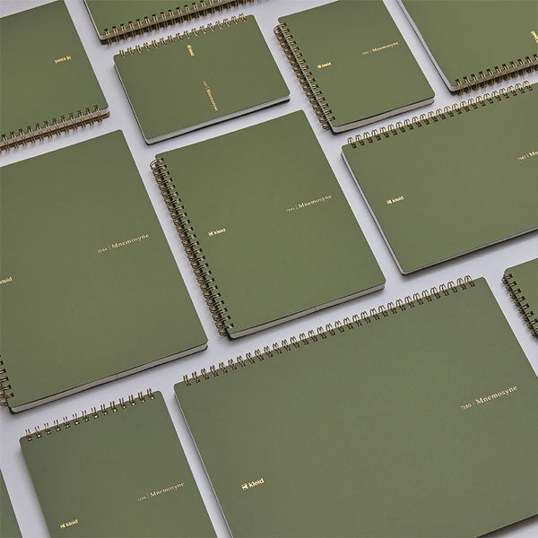 限定 Mnemosyne×kleid [A5W・Olive Drab] notebook kleid 7182 [M便 1/1]