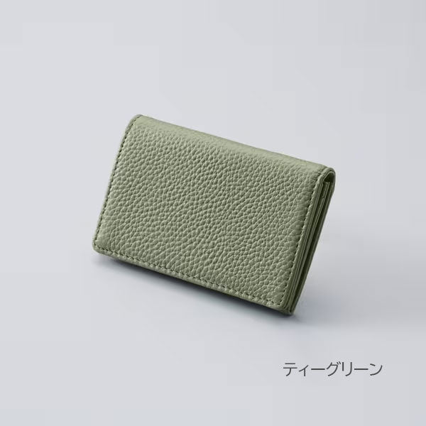 本革スリム名刺入れ [全8色] 約30枚収納可能 ガルフストリーム GRE-SME [M便 1/4]