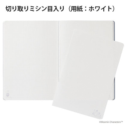 3/25塚原MOOMIN×kleid 2mm grid notes B6 [全6色] Kleid 8916 [M便 1/6]