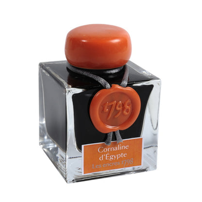 JACQUES HERBIN 1798インク [カーネリアンエジプト] 50ml  エルバン 764-HBJ15556
