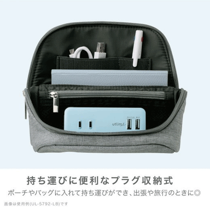 3口コンセント（直挿しタイプ）ＵＳＢポート付　ユートリムエル [全2色]ソニック UT/UL-5792-*