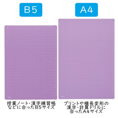 魔法のザラザラ下じき カラータイプ [B5サイズ] 全2色 レイメイ藤井　U783*　 [M便 1/25]
