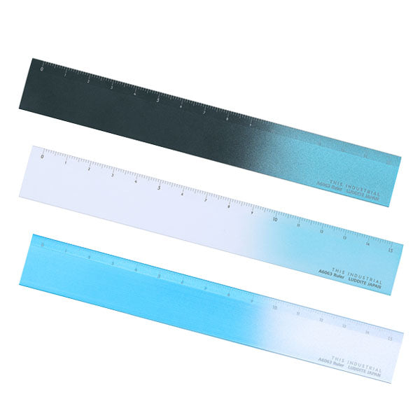 THIS INDUSTRIAL A6063 Ruler［全3種］ 15cm ルーラー 定規 ラダイト［Luddite］LDTI-AR- ［M便 1/10］