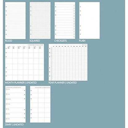 ≪正規取扱店≫ Ｆilofax （ファイロファックス） クリップブック 合皮 　バイブル  [VistaBlue/ヴィスタブルー]   441-023633 *ネコポス便不可*