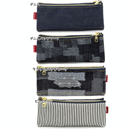 Authentic Denim デニム ベンディペンケース [全4種] ラダイト《Luddite》LDD-BNPN-10　[M便 1/2]
