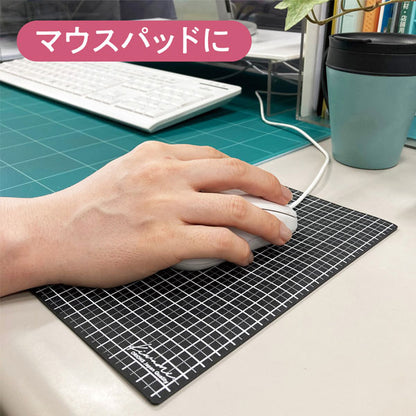 ライティングマット下敷 kiwami [ブラック・B6] 共栄プラスチック WMS-B6-BL 【ネコポス可】[M便 1/10]