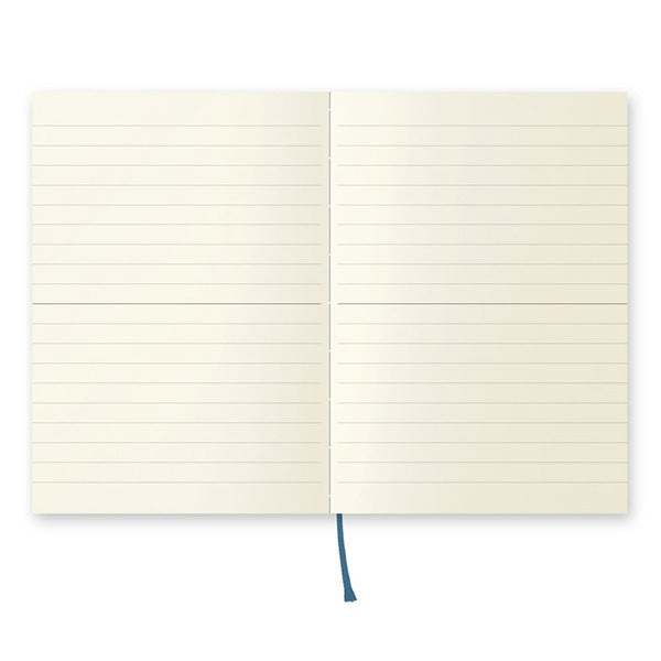 ＭＤ　ＮＯＴＥＢＯＯＫ《文庫サイズ》横罫(7ミリ罫)　 デザインフィル/ミドリ　13800【2冊ネコポス可】