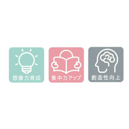 イクモク木製知育パズル ひらがな/日本地図 デビカ 113011/113012