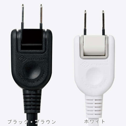 シャッター雷ガード付クリップタップ 2.5m/5.0m [全3色/4種類] 3個口 エレコム(elecom) T-KF03-2325/2350