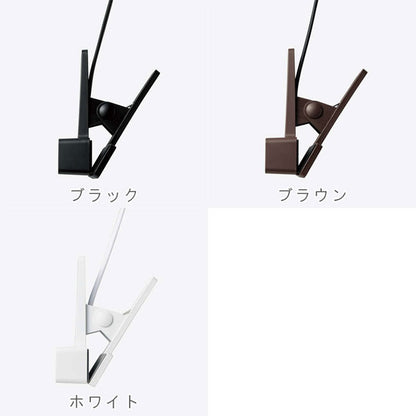 シャッター雷ガード付クリップタップ 2.5m/5.0m [全3色/4種類] 3個口 エレコム(elecom) T-KF03-2325/2350