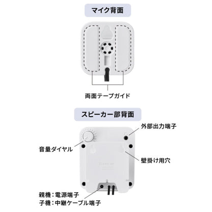 対話型拡声器トークスルー  キングジム TK10シロ　【取寄せ品】