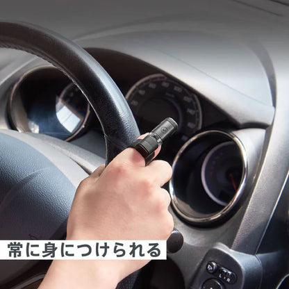 静電気除去ツール《アンスタッチ》anstouch [リングタイプ] キングジム AST20-BK  [M便 1/3]