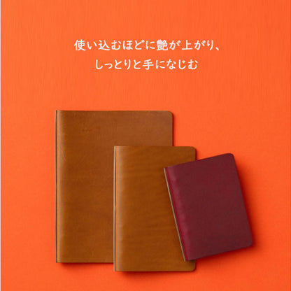 5012 Liscio《リスシオ》 6穴リングレザーバインダー  11mm径リング ミニサイズ [全4色] PLOTTER/プロッター　ノックス 777-168-2　【取寄せ品】