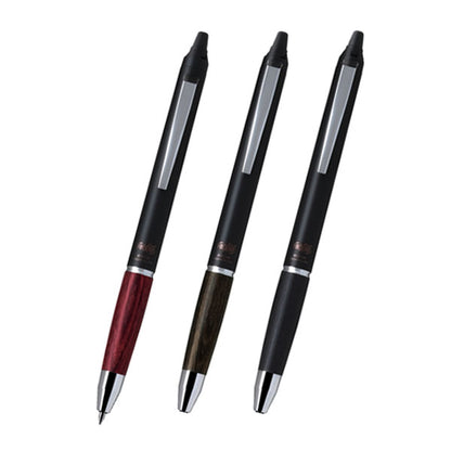 フリクションボール ノック ゾーン 0.5ｍｍ ウッド調グリップ [全3色] パイロット LFBKZ-2SEF