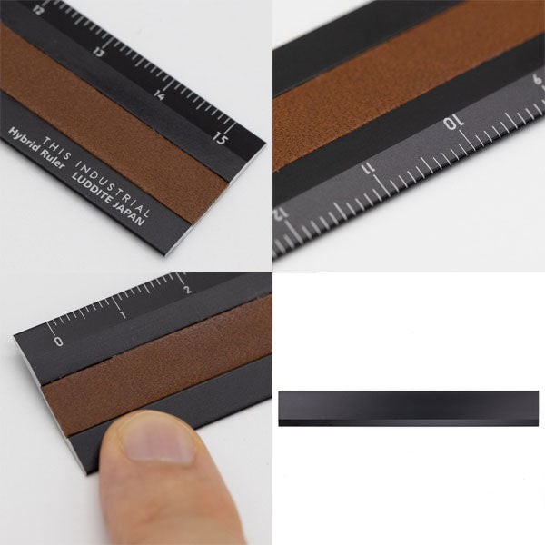 【12/12角】THIS INDUSTRIAL BUTTERO Hybrid Ruler [全4種] 15cm ルーラー 定規 ラダイト《Luddite》LDTI-HRB- ［M便 1/10］