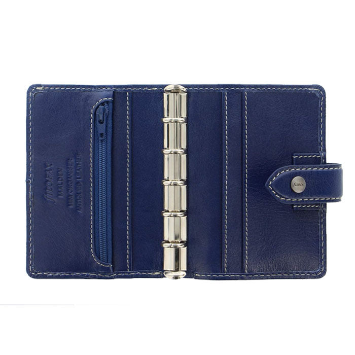 ≪正規取扱店≫FILOFAX /マルデン   システム手帳ミニ<ネイビー/13mmリング/５穴>　25819