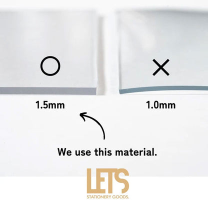 LETSクリアシステム手帳 シフォンパープル [mini6サイズ] LETS STATIONERY GOODS 文匠 L26-SM-CP 【送料無料*】