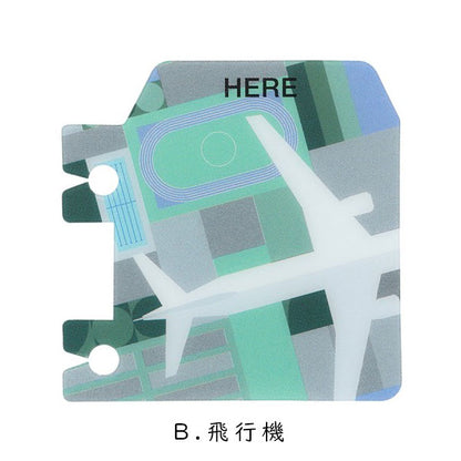 Campus×Rollbahn ブックマーク [全3柄] デルフォニックス 501359-970/1/2 [M便 1/48]