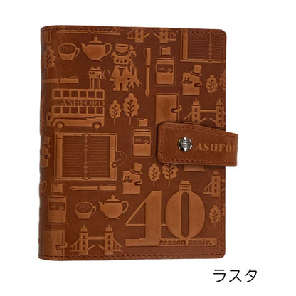手帳本体 ASHFORD 40th記念限定 グラティチュードガーデン MINI6 19mm フォックベルト [全2色] アシュフォード 1314-【送料無料*】