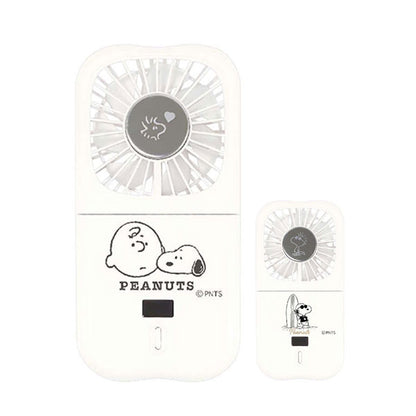 PEANUTS 冷却プレート付 ハンディファン [全2種] 卓上 首掛け カミオジャパン 23043