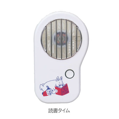MOOMIN 首掛けハンズフリーファン 卓上 カミオジャパン 23045