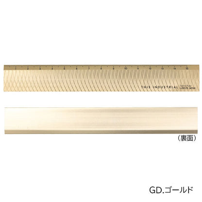 THIS INDUSTRIAL Techno Ruler [全4色] 15cm ルーラー 定規 ラダイト《Luddite》LDTI-TR［M便 1/10］