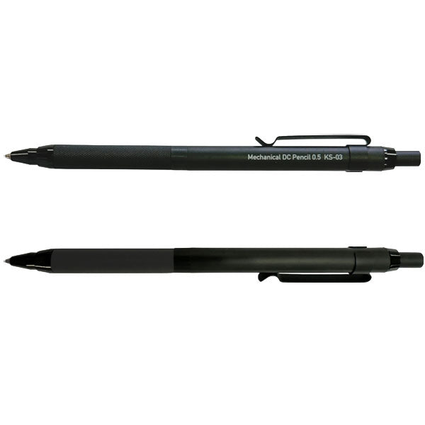 ダブルチャックメカニカルペンシル 0.5mm Kitera KS-03-BK [M便 1/4]