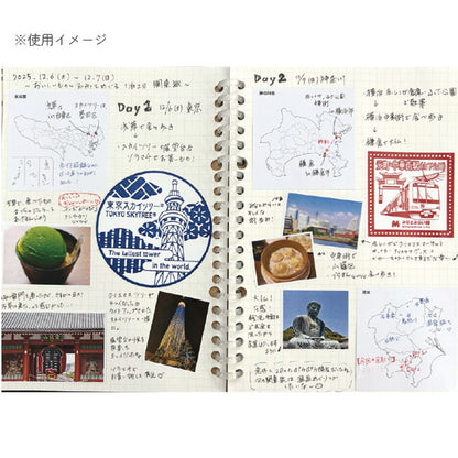 Sticky Note Study Tips 【地図】 全3種 松浦紙器製作所 FS-SST001/2/9 [M便 1/6]