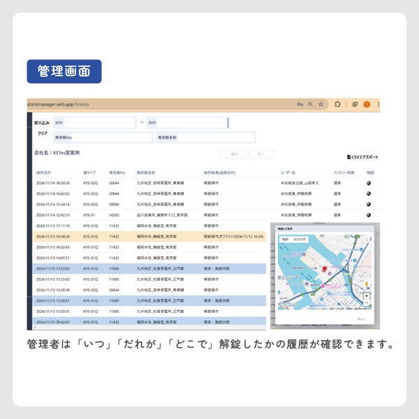 スマートキーボックス《キーズロックサービス》 リヒトラブ KYS02【送料無料*】　取り寄せ品
