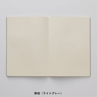 NOLTY ノート A5 クリーム用紙 96ページ [無地 ライトグレー] 日本能率協会 NCP11 [M便 1/7]