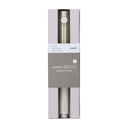 uniball ZENTO《ユニボール ゼント》シグニチャーモデル [シャンパンゴールド(0.7mm)] キャップ式 三菱鉛筆 UBZH07.25 化粧箱入り