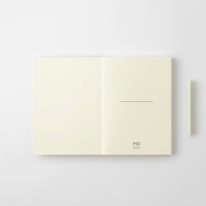 《MD PRODUCT》MDノート 文庫 [無罫/横罫/方眼罫/ドット方眼] デザインフィル 15376/15377/15378/15379 [M便 1/4]