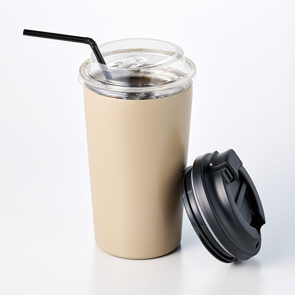 リッド付ステンレスサーモタンブラー 450ml [全5色] トレードワークス TS-1967-