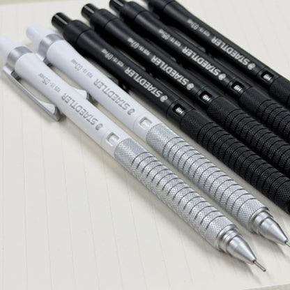 ステッドラー＜STAEDTLER＞925 15 メタル 製図用シャープペンシル [ブラックホワイト×パールクローム] 0.3/0.5/0.7/0.9mm 92515 [M便 1/15]