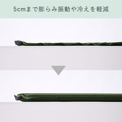 自動で膨らむ防災マット《KOKOBO》キングジム BMT100-KH