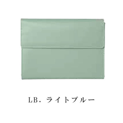 通帳ホルダー（アコーディオン式）色語《いろがたり》シリーズ [全4色] 11ポケット コレクト CP-36V [M便 1/2]