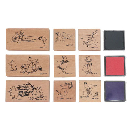 ムーミン スタンプセット [全3種類] ハイタイド MM119