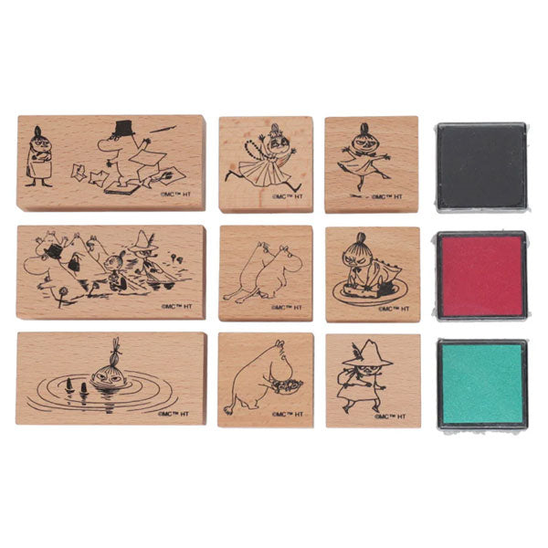 ムーミン スタンプセット [全3種類] ハイタイド MM119