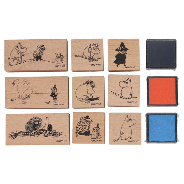 ムーミン スタンプセット [全3種類] ハイタイド MM119
