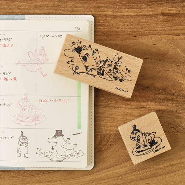 ムーミン スタンプセット [全3種類] ハイタイド MM119